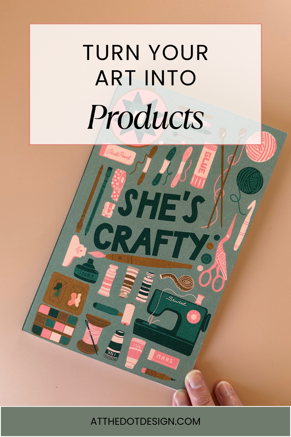 how to turn art into products